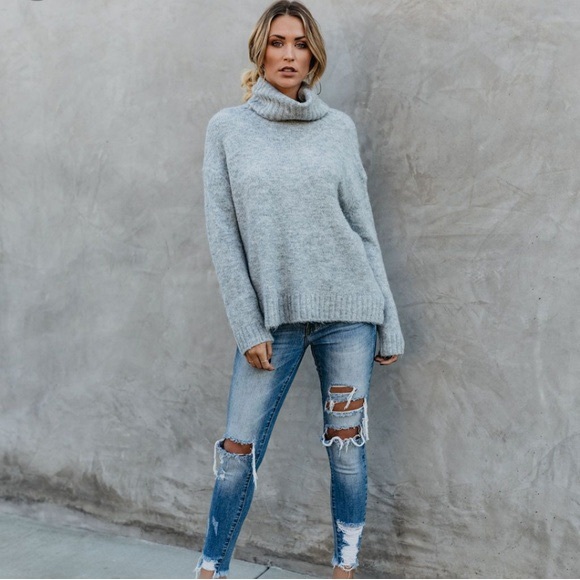 🏷️ SALE - NEW Soft Turtleneck Jumper - Picture 2 of 8